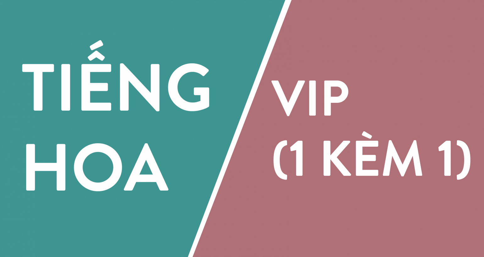Tiếng Hoa Vip (1 KÈM 1)